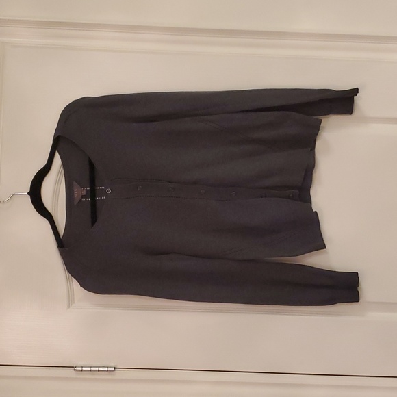 Grey/ Charcoal Button up sweater, Mix by 41 Hawthorn, size M - Picture 1 of 5